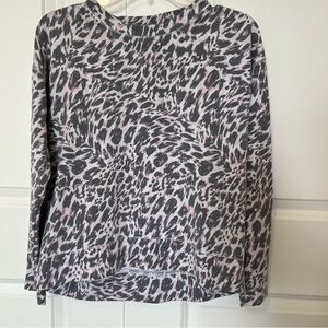 NWOT Avia Leopard Print Activewear Top, Mob Wife